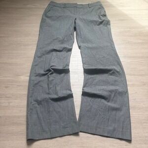 32x32 Grey Wide Leg Bootcut Flared Dress Pants Y2K Grunge Vintage 2000s